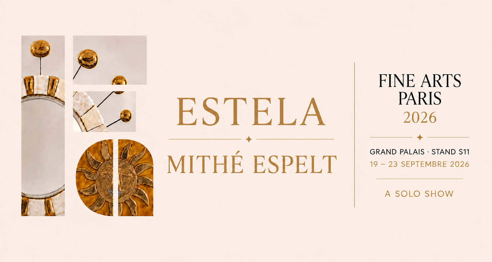 Galerie Omagh presents ESTELA, a solo exhibition dedicated to the work of Mithé Espelt, on the occasion of Fine Arts Paris 2026.