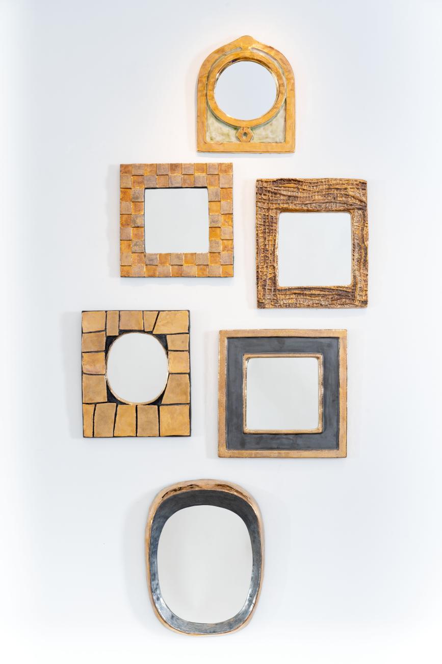 Mithé Espelt miroirs rares et exceptionnels Galerie Omagh