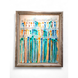 Arman tableau acrylique 02