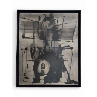 Gianni Bertini, Le Cygne de Sparte, 1958