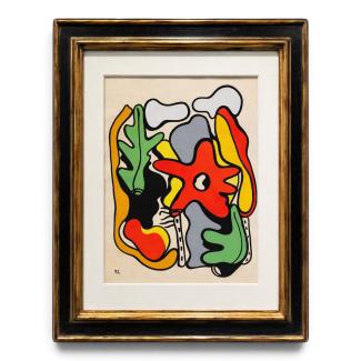 Fernand Léger, La Fleur rouge 1949 01
