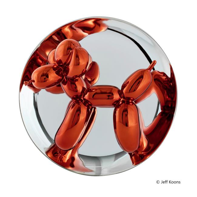 Koons Balloon Dog (Orange) 01