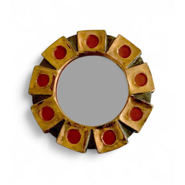 Rare miroir de Mithé Espelt Galerie Omagh 01