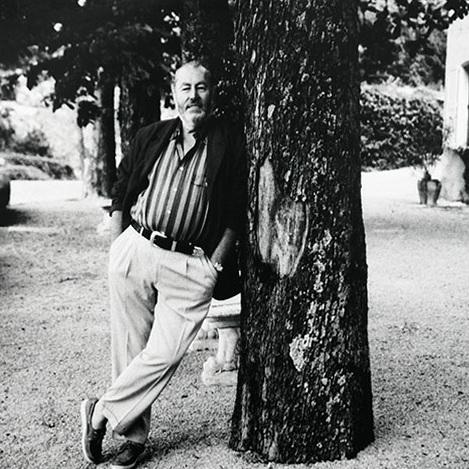 Bernard Buffet au Domaine de La Baume en 1993