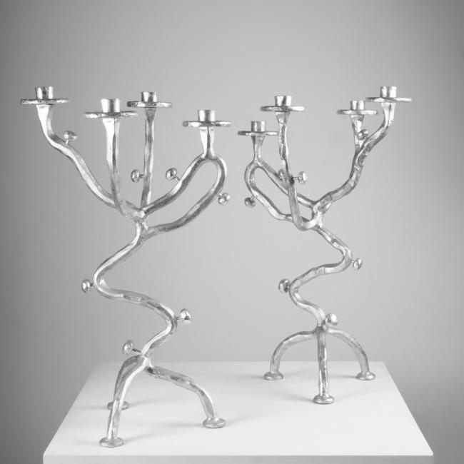 Garouste paire de Candélabres