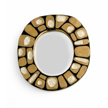 Mithé Espelt Miroir Abalone or