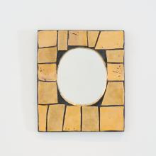 Mithé Espelt Miroir Cuzco 1 or au four Terre estampée
