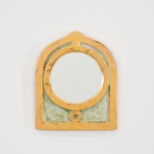 Mithé Espelt Miroir Arche 1 Terre estampée et or au four rare